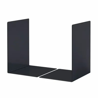 Podpórka do książek L (2 szt.) Czarna /Durable