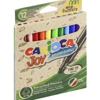 Pisaki CARIOCA EcoFamily Joy 12 kol. (43100)
