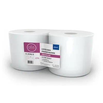 Czyściwo Ellis Premium C250/2 (Makulatura) 2-warstw. [0963] Extra Białe (2szt.)