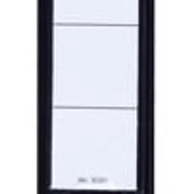 Samoprzylepna Kieszonka/Etykieta na Segregator Ordofix 40x390mm 10szt. Czarna /Durable 809101