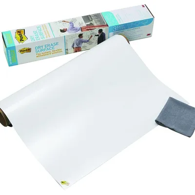Suchościeralna Folia W Rolce Post-It Dry Erase (Def8X4-Eu) 122X244Cm Biała
