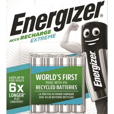 Akumulator ENERGIZER Extreme, AAA, HR03, 1,2V, 800mAh, 4szt.