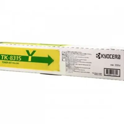 Kyocera Toner TK-8315Y Yellow 6K 1T02MVANL0