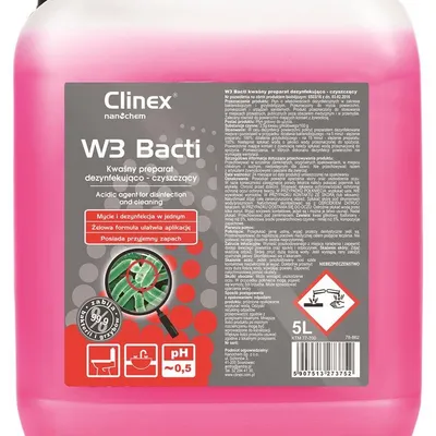 Preparat Dezynfekująco-Czyszczący Clinex W3 Bacti 5L 77-700
