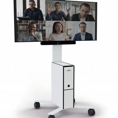 Mobilny stojak na kółkach do monitorów do 63 cali Coworksation / Durable