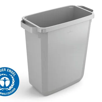 Pojemnik prostokątny na odpady 60 litr. ECO Szary / Durable