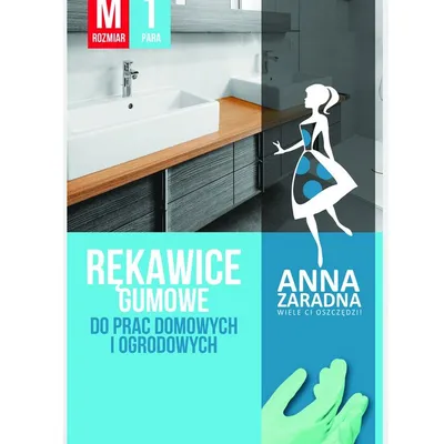 Rękawice Gumowe M / Anna Zaradna