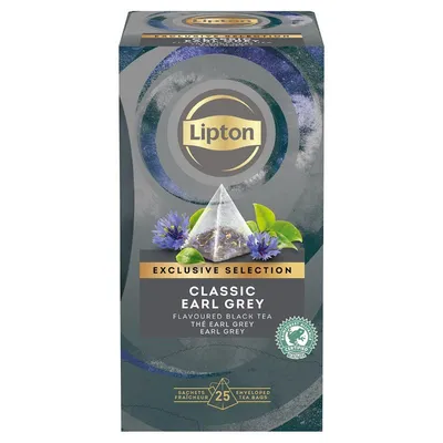 Herbata Lipton Piramidki Exclusive Selection Earl Grey 25 Torebek
