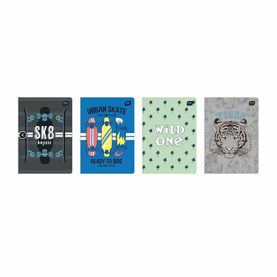 Zeszyt A5 32k Kratka UV Trends Boys / Interdruk
