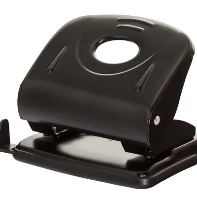 Dziurkacz Office Products Dziurkuje Do 30 Kartek Metal Czarny