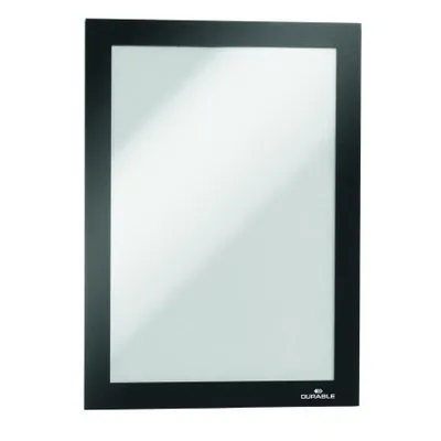 Magnetyczna Ramka Informacyjna Duraframe Magnetic A5 5 szt. Czarna /Durable 494701