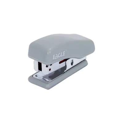 Zszywacz EAGLE 868 mini szary 24/6 – 10 kartek