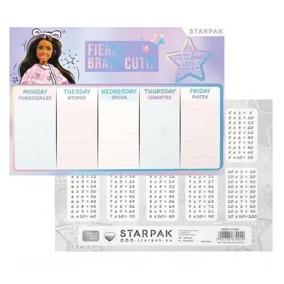 Plan Lekcji [513953] Barbie /Starpak