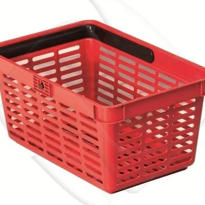 Koszyk Na Zakupy Shopping Baskter 19 Czerwony /Durable 1801565080