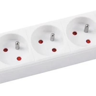 Przedłużacz Office Products 5 Gniazd 15M Z Uziemieniem Biały