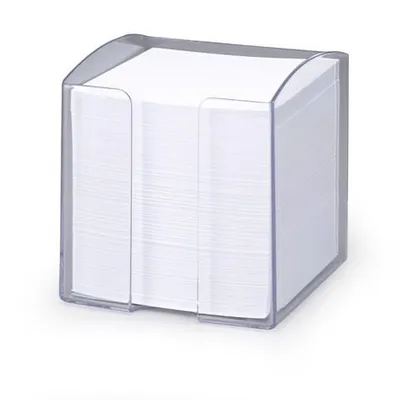 Pojemnik z Karteczkami Trend 90x90mm 800szt. Przezroczysty /Durable 1701682400