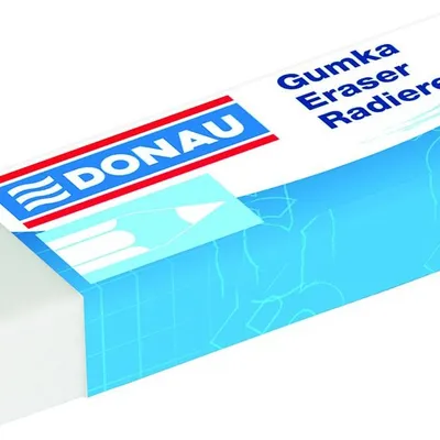 Gumka Podłużna 62x21x11 Biała /Donau