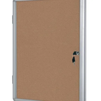 Gablota Korkowa Bi-Office 15Xa4 90X120Cm Brązowa