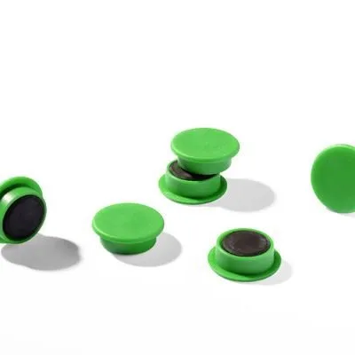 Magnesy Do Tablic 21mm 20szt. Zielony /Durable 475205