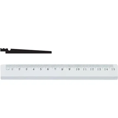 Linijka GRAND aluminiowa – 15cm GR-120-15