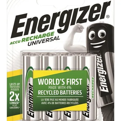 Akumulator ENERGIZER Universal, AA, HR6, 1,2V, 1300mAh, 4szt.