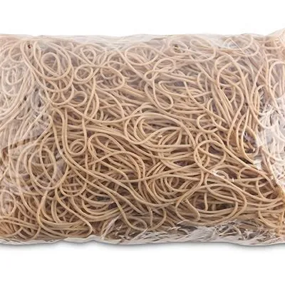 Gumki Recepturki Office Products Średnica 100mm 15X15mm 60% Kauczuku 1000G Zgrzewka Naturalne
