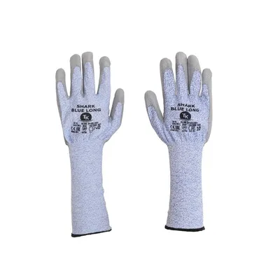 Rękawice TK Shark Długie Rozm. 7 Niebieskie /TK GLOVES
