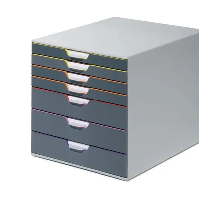 Pojemnik z 7 Kolorowymi Szufladkami VariColor /Durable 760727