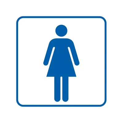 Znak TDC Toaleta Damska /TDC