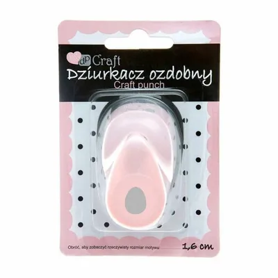 Dziurkacz Ozdobny 1.6cm [JCDZ-105-080] Jajko / DpCraft