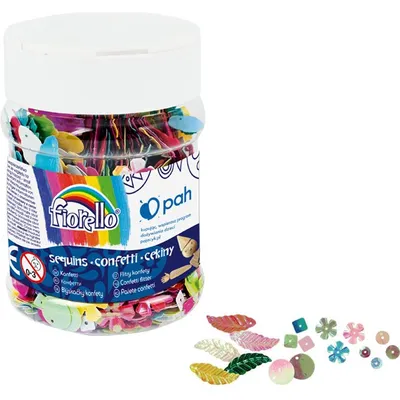 Cekiny confetti GR-C70-M mix Fiorello słoik 70g