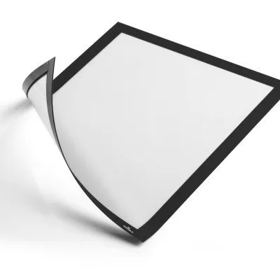 Magnetyczna Ramka Informacyjna z Uchylną Przednią Stroną Duraframe A4 1 szt. Czarna /Durable 498801
