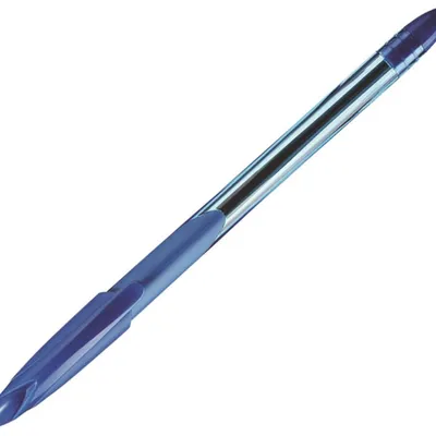 Długopis Keyroad 10mm Z Miękkim Uchwytem Pakowany Na Displayu Niebieski