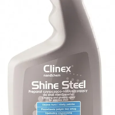 Preparat Czyszcząco-Nabłyszczający Clinex Shine Steel 650Ml 77-628 Do Stali Nierdzewnej