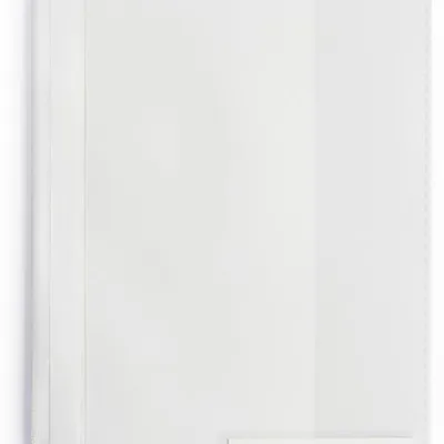 Skoroszyt A4+ PVC Opaque Przezroczysty 200 Kartek Biały /Durable 251002