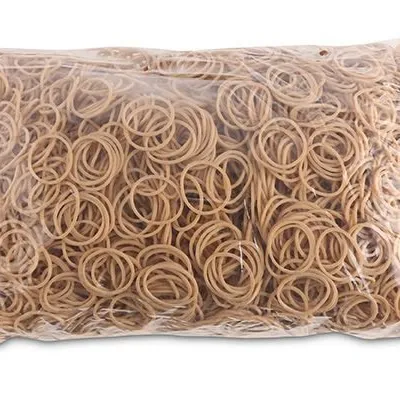 Gumki Recepturki Office Products Średnica 25mm 15X15mm 60% Kauczuku 1000G Zgrzewka Naturalne