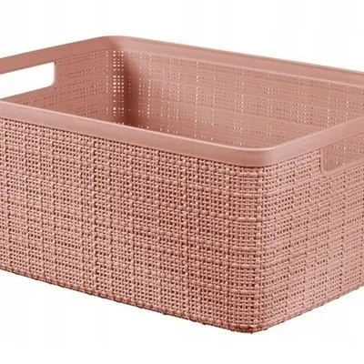 Koszyk Jute M 12l Pudrowy Róż / Curver 255194