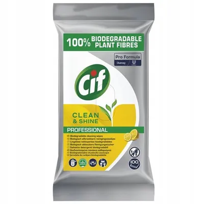 Cif Professional Uniwersalne Chusteczki Czyszczące 100szt.