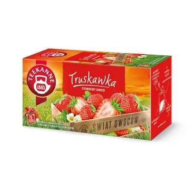 Herbata Teekanne World Of Fruits Truskawka 20 Kopert