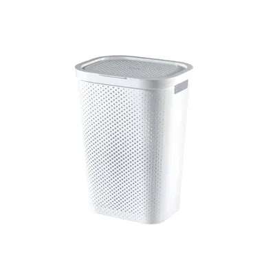 Kosz Na Bieliznę Infinity Recycled 60L Biały / Curver 245680