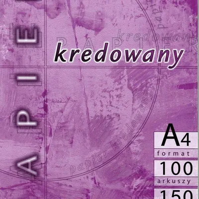 Karton Kredowany A4 150G A'100 Kreska