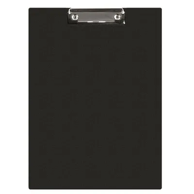 Clipboard A4 PVC Zamykany Czarny /Q-Connect