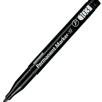 Marker permanentny XF 103 czarny MonAmi (2080151559)