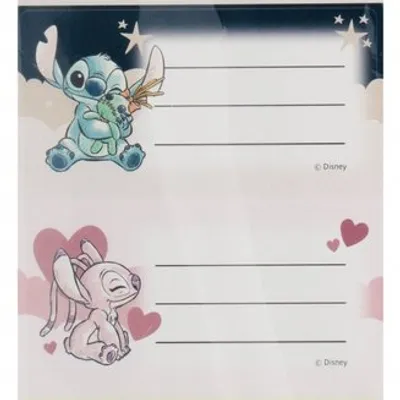 Naklejki na Zeszyt 10szt. Disney Stitch /Beniamin