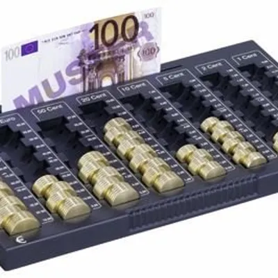 Europodstawka Na Pieniądze Euroboard L Antracytowo-Szara /Durable 178058
