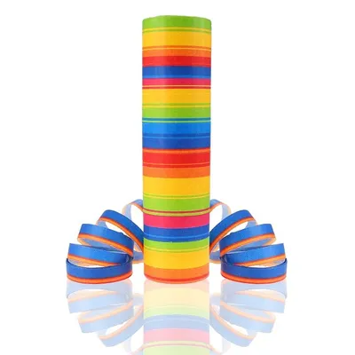 Serpentyna "Tęczowe paski", 18p/4m /GoDan