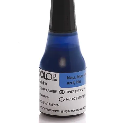Tusz do Pieczątek Flashowych EOS 25ml Niebieski /Colop