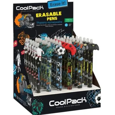 Długopis Aut. Ścieralny Cool Pack Boys 0.5 Niebieski