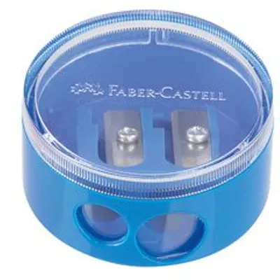 Temperówka Twist-Off Cap z Pojemmikiem Mix Kol. Faber-Castell