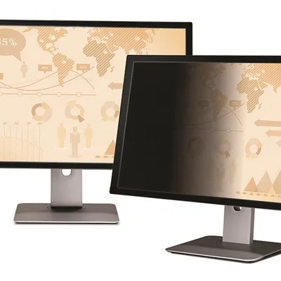 Bezramkowy Filtr Prywatyzujący 3M (Pf24.0W) Do Monitorów 16:10 24" Czarny